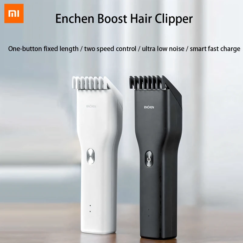 Xiaomi Mi Hair Clipper (Enchen Boost)- Black Color - Thumbnail 3